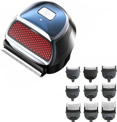 SUYOOULIN Cortadora de pelo, kit de corte de pelo automático para hombres, autoaseo recargable, corte de pelo profesional con 9 peines limitados