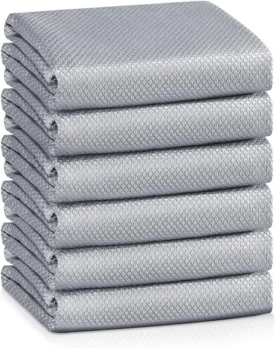 Vista 11 de Paños de limpieza mágicos de microfibra Nano sin rayas fáciles de limpiar a nanoescala, limpieza de escamas de pescado, ventana, espejo, vidrio