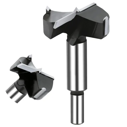 Vista 9 de Broca Forstner de carburo de 1/4 pulgada, broca Forstner con punta de carburo de 6 mm para madera dura, juego de sierras de perforación para madera