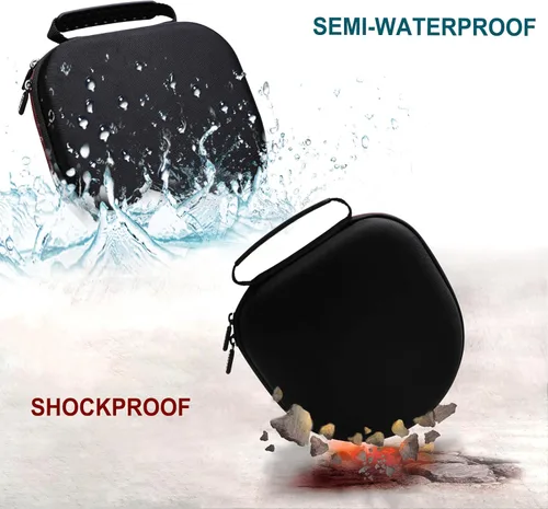 Vista 5 de LTGEM - Funda rígida para auriculares Anker Soundcore Space Q45 / Q35 / One Pro y Soundcore Anker Life Q30 / Q20 / Q20i Adaptive Noise Cancelling