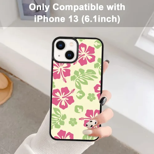 Vista 7 de FANXI Hibiscus - Funda de teléfono compatible con iPhone 13 de 6.1 pulgadas, a prueba de golpes, funda protectora de poliuretano termoplástico