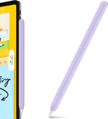 Vista 13 de AHASTYLE Funda Duotone para Apple Pencil de 2ª generación y Apple Pencil Pro (2024) Funda protectora ultra delgada de silicona compatible con carga