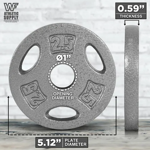 Vista 4 de WF Athletic Supply Juego de mancuernas ajustables con mango de barra recta o rizado EZ roscado cromado de 1 pulgada, entrenamiento de fuerza