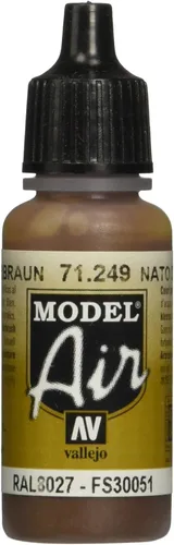 Vallejo Modelo Air Nato Pintura Marrón, 0.6 fl oz