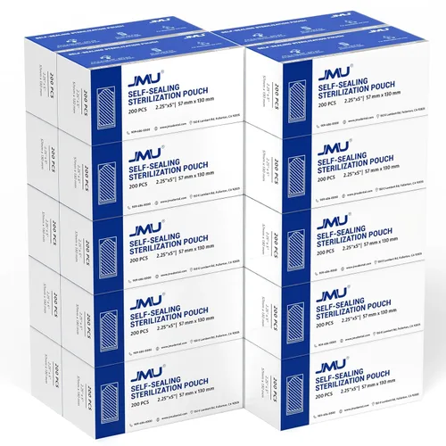 Vista 14 de JMU Bolsas de esterilización autosellantes de 2.25 "x 4", bolsas de esterilización 200 por caja
