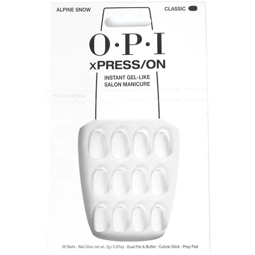 Vista 29 de OPI xPRESS/ON Press on Nails Short Round Classic, Long Almond & Coffin Shape Press-On Professional Nail Art Kit