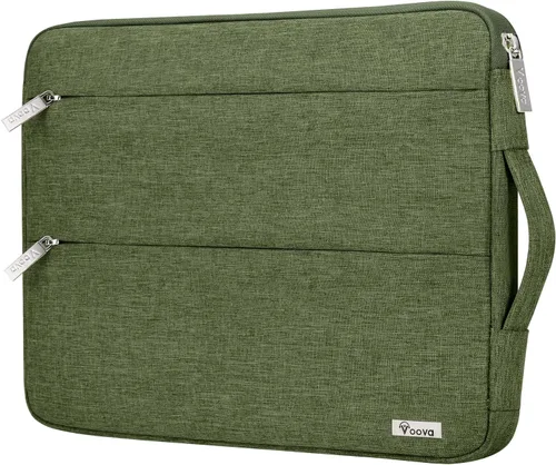 Vista 11 de Voova - Funda para laptop de 11.6, 13, 13.3, 14 y 15.6 pulgadas, resistente al agua, bolsa protectora para laptop