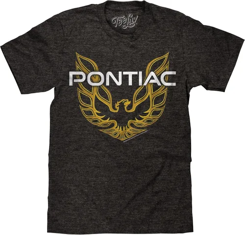 Tee Luv Camisa Pontiac Firebird para hombre - Camisa vintage con logotipo de coche Pontiac