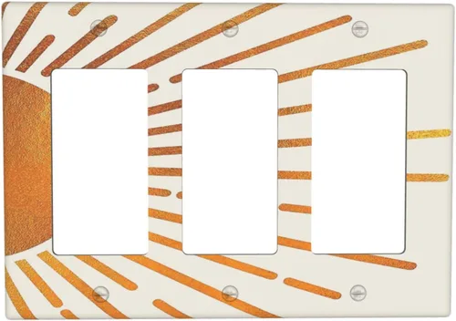 Vista 113 de Ancla Náutica Velero Faro Brújula Cubiertas de Interruptor de Luz de 1 Gang Sin Dispositivo Placa de Pared Decorativa en Blanco Placa Frontal