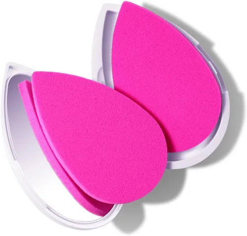 Vista 3 de Beautyblender® Blotterazzi® Esponja de maquillaje reutilizable original, incluye espejo compacto, re-texturiza el maquillaje, absorbe el exceso
