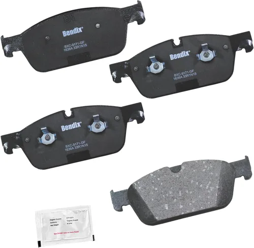 Vista 126 de Pastillas de freno delanteras semi-metálicas Bendix Priority1 CFM1774 para Ford Transit 2019-2017, Transit-150 2021-2015, Transit-250 2021-2015