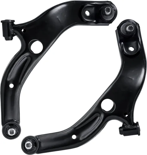 Vista 83 de Detroit Axle - Par de brazos de control centrales superiores traseros para Jeep Grand Cherokee 2011-2019 2011-2022 Dodge Durango 2 brazos de control