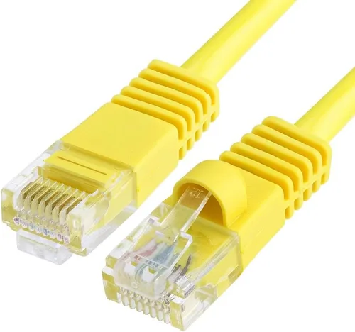 Vista 40 de Cmple - Cable Ethernet Cat5e de 1.5 pies, Cable Patch Ethernet UTP Cat 5e de 350 MHz, Cable LAN de red de 1 Gbps, conectores RJ45, compatible