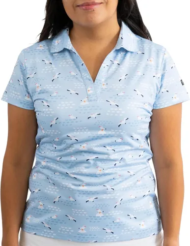 Vista 41 de YATTA GOLF Polo de golf prémium para mujer, ligero, de secado rápido, resistente a las arrugas y absorbe la humedad, trajes de golf para mujer, polo