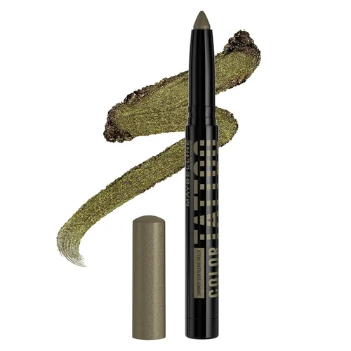 Vista 18 de MAYBELLINE Color Tattoo Longwear Sombra de ojos multiusos Stix, maquillaje de ojos, I am Shining (brillo perla clara)