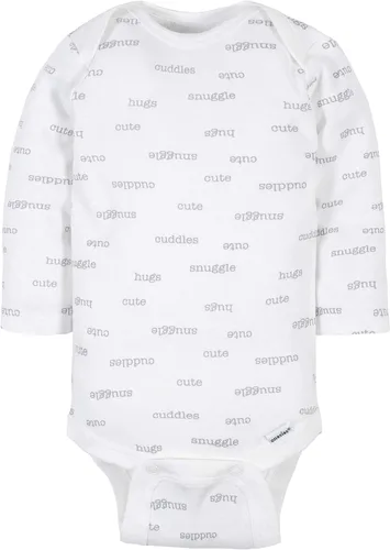 Vista 6 de Gerber unisex-baby 6 Pack Long-sleeve Onesies Bodysuit