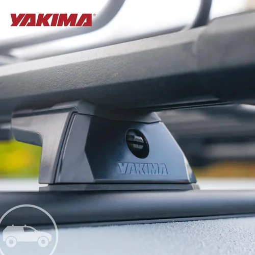Vista 8 de Yakima TrackTower Cargo Roof Rack Tower, 4 paquetes