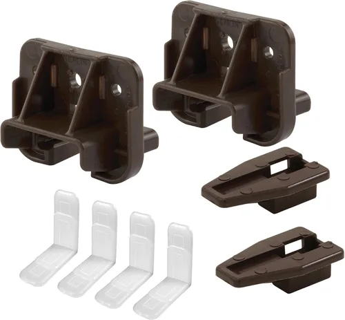 Prime-Line Products R 7321 guías y deslizantes para cajones, todo de plástico, reemplaza al equipamiento Rite-Trak de cajones (paquete de 2 unidades)