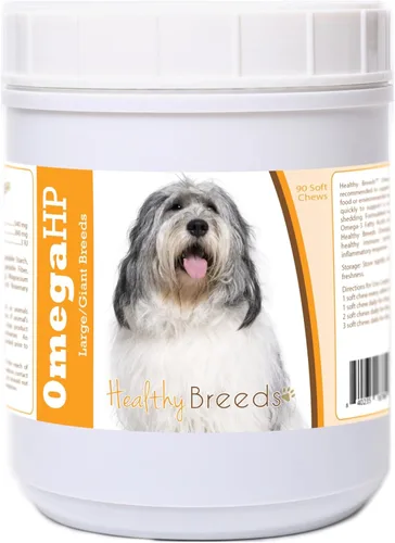 Vista 80 de Healthy Breeds Affenpinscher Omega HP - Masticables suaves para piel y pelaje, 60