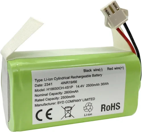 Replacement Battery for Coredy R500+ R300 R650 R3500 R3500S R600 R580 Amarey A800 A900 iMartine C800 Tesvor X500 Pro Goovi D380 Onson J10C Vacuum
