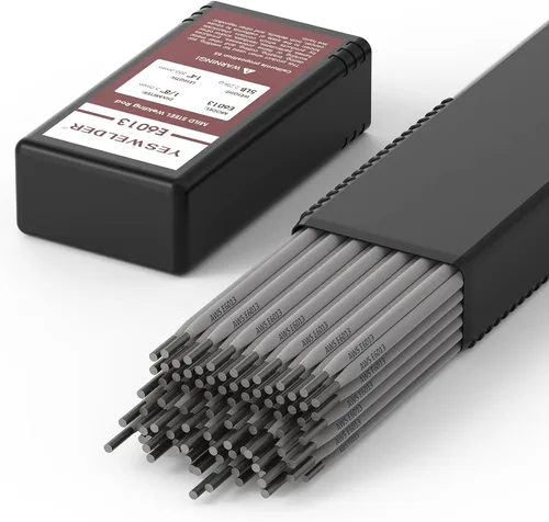 Vista 15 de YESWELDER E7018 3/32'' 5LB Varilla de Soldadura de Electrodos de Barra de Acero al Carbono de Bajo Hidrógeno