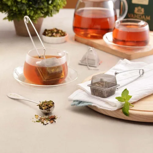 Vista 7 de Cuchara de medida perfecta para té de hojas sueltas Cuchara de té de acero inoxidable de calidad premium Cucharadas de medida perfectas