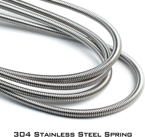 Vista 2 de Cepillo flexible para tubería de drenaje, adecuado para líneas de drenaje de CA, limpieza de cpap, cepillo de drenaje de ducha, limpieza de tuberías