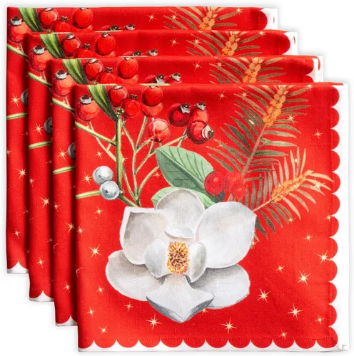 Vista 132 de Maison d' Hermine - Juego de 4 servilletas 100 % de tela de algodón lavable, decorar o regalar, hogar, cocina, comedor, fiestas de cóctel