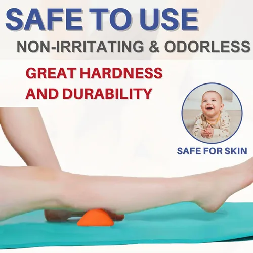 Vista 6 de LEZER Punto de masaje gatillo, bola de masaje manual, gancho de cadera, herramienta de liberación de nudo muscular, alivio de tejido profundo