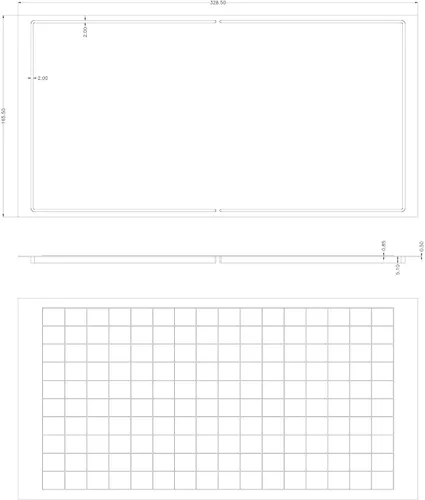 Vista 6 de SAM4S ER-5200M, SPS-520FT, SPS-530FT, SER-7000, SAP-530FT / cubierta plana para teclado de silicona para caja registradora, cubierta protectora