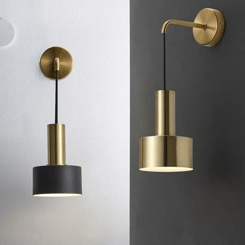KEFA Luces de pared a pilas para interiores con control remoto, 2 piezas de lámpara de noche para dormitorio, lámpara LED moderna minimalista de