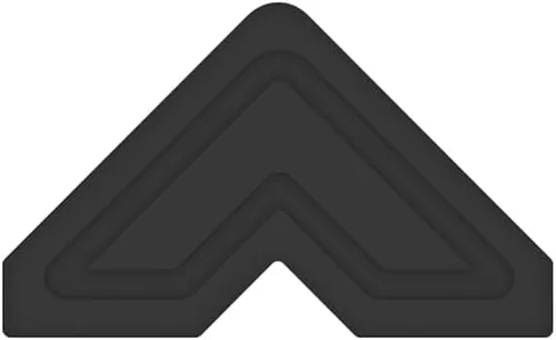 Vista 2 de Scrapbook Adhesives by Esquinas de papel autoadhesivas de 3L, color negro, paquete de 108