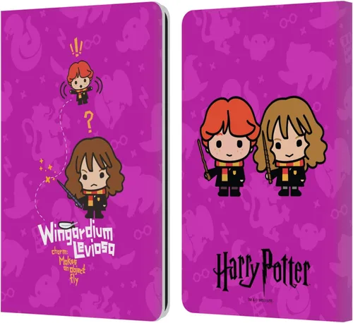 Vista 64 de Head Case Designs Funda de piel con licencia oficial de personajes de Harry Potter Deathly Hallows I compatible con Kindle Paperwhite 1/2/3