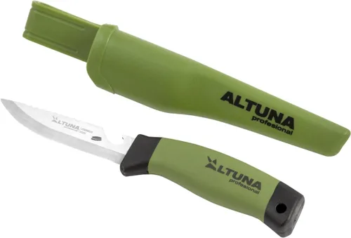 Altuna Juego de herramientas de jardinería - Tijeras de podar afiladas, tijeras de jardín para recortar, afilador de hojas de bolsillo con estuche