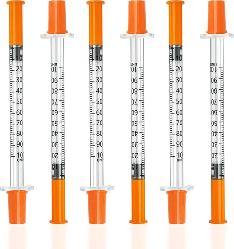 Vista 11 de Jeringas 0.0 fl oz 30G 5/16" (8mm), envueltas individualmente, caja de 100 jeringas de laboratorio