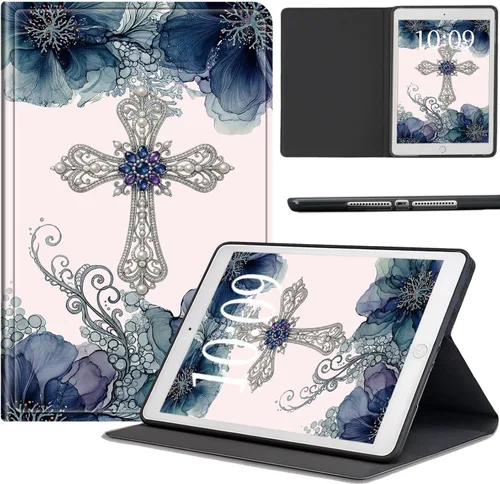Vista 43 de Funda para iPad mini de 7ª generación (A17 Pro, modelo 2024) y iPad mini de 6ª generación, funda protectora delgada con reposo/encendido automático