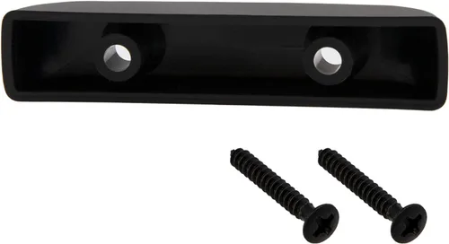 Vista 3 de 4 pulgares de plástico Yootones compatibles con Fender Precision Bass Jazz Bass Guitar (negro)