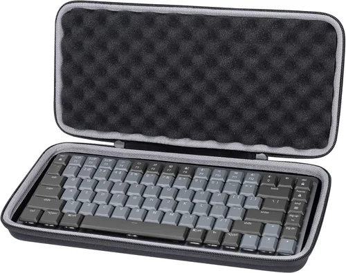 Vista 2 de co2CREA Funda Rígida Compatible con Teclado Logitech MX Mecánico Mini Inalámbrico Iluminado (Solo Funda)