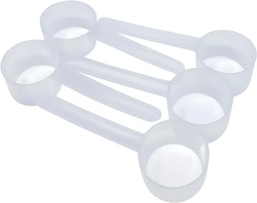 Vista 25 de 2 Cucharadas (1 Oz. 6 Cucharadas 29.6 mL) Cuchara de mango largo para café, proteína en polvo, comida para mascotas, especias, granos, productos