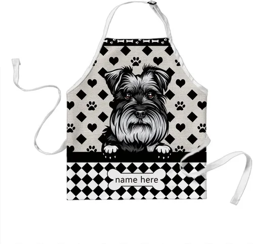 Vista 17 de Delantal de lunares para perro personalizado Lindo perro Rhodesian Ridgeback, RHODESIAN RIDGEBACK