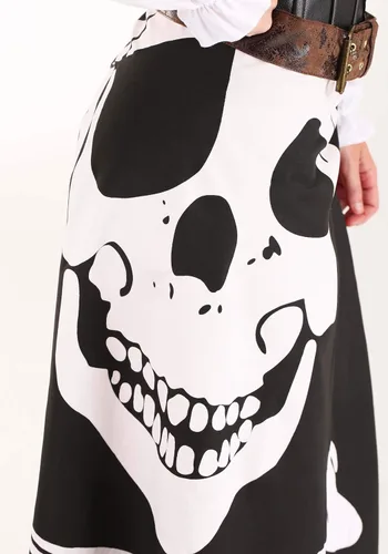 Vista 6 de Plus Size Women's Pirate Costume Jolly Roger Flag Pirate