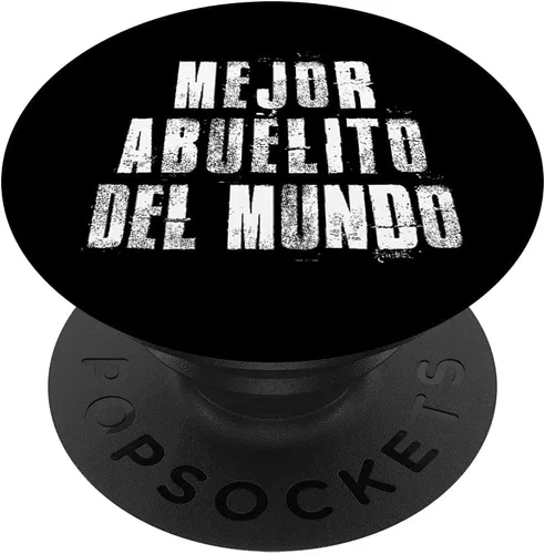 Mejor Abuelito Del Mundo Dia Del Padre Regalo Para Abuelo PopSockets Swappable PopGrip