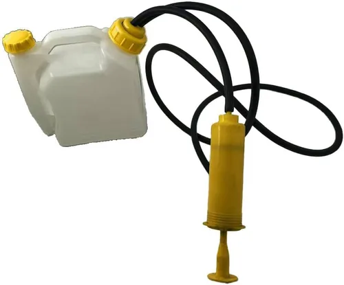 Vista 3 de deawater Bomba extractora de aceite al vacío de 1.0 litros, extractor de fluidos, bomba de cambio de aceite para motosierra/cortacésped/cortacésped