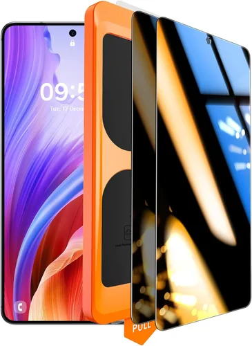 Vista 7 de TOCOL Protector de pantalla de privacidad para Pixel 10 Pro XL 6.8 9H dureza grado militar inastillable HD vidrio templado fácil instalación 2