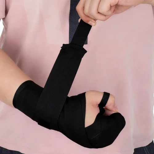 Vista 4 de Paquete de 2 vendas de boxeo para niños, elástico mexicano, vendaje elástico de compresión para muñecas, para MMA, protección de manos para guantes