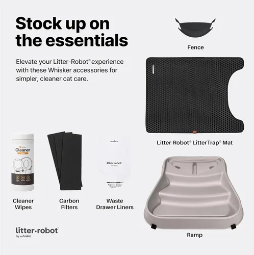 Vista 6 de Rampa Litter-Robot 3 por Whisker, Beige