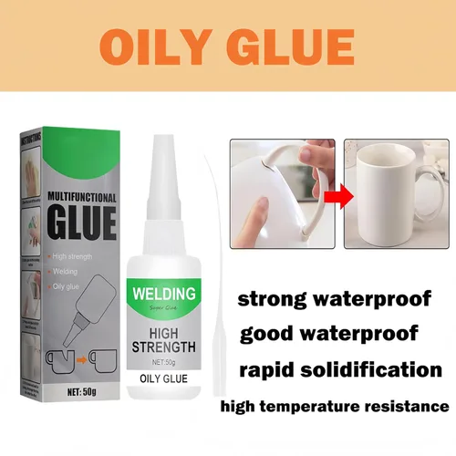 Vista 5 de Pegamento mágico universal, pegamento mágico de unión fuerte, pegamento mágico multifuncional, pegamento aceitoso multiusos para metal, plástico