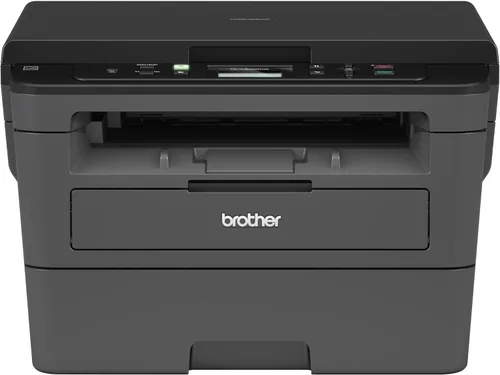 Vista 12 de Impresora láser compacta monocromática Brother, HLL2390DW, copia y escaneo convenientes en mesa plana, impresión inalámbrica, impresión dúplex a dos