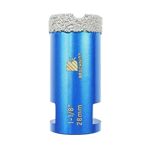 Vista 11 de Broca de núcleo de diamante de 1/4 de pulgada para baldosas de porcelana, cerámica, mármol, granito, perforación, 2 piezas de sierra de diamante