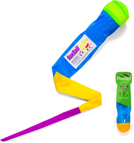 Foxtail Softie - Pelota suave y segura para lanzar y atrapar - Juguete original seguro para niños pequeños por Cassidy Labs (a partir de 3 años)